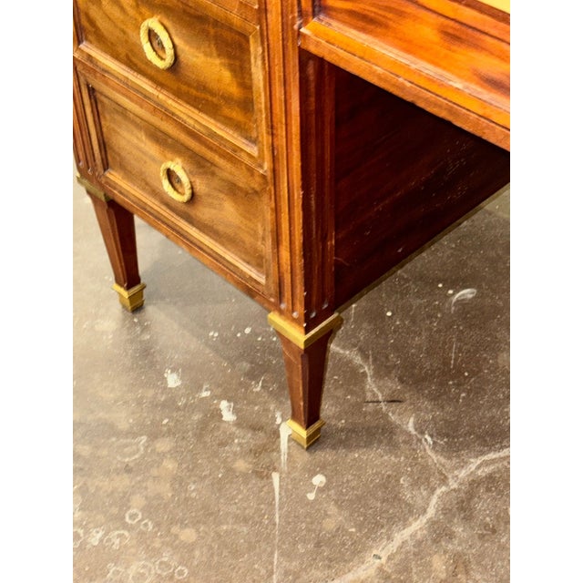 Brown 19th C. French Signed Paul Sormani Desk For Sale - Image 8 of 9