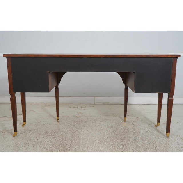 1990s Baker Stately Homes Inlaid Mahogany Sideboard For Sale - Image 17 of 18