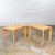 Mid Century Modern Side Tables or End Tables Blonde With Laminate Tops a Pair For Sale - Image 13 of 13