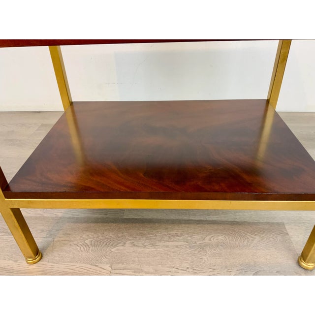 Brown Mr & Mrs Howard for Sherrill Side Table For Sale - Image 8 of 9