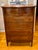 Victorian Antique Tiger Oak Serpentine Tallboy Dresser - 6 Drawer For Sale - Image 3 of 11