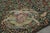 Rug & Kilim’s Armorial Tudor Style Rug in Green and Red Floral Patterns For Sale In New York - Image 6 of 9