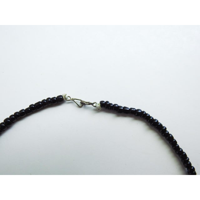 Vintage Tribal Carnelian and Silverplate Necklace For Sale In Seattle - Image 6 of 8