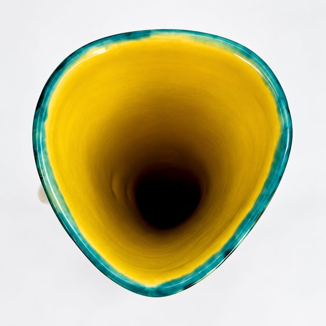 1950s Ceramic Vase from Gabriel Fourmaintraux, France, 1950s For Sale - Image 5 of 9