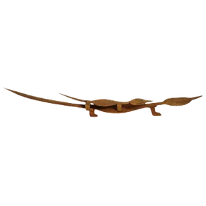 Vintage Lobi Tribal Iron Lizard Burkina Faso