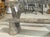 Stone Gray Monumental French Faux Bois Cast Stone Bench Tree Trunk Supports, circa 1920s For Sale - Image 8 of 18