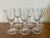 Antique 19th Century English George III Anglo Irish Facet Cut Crystal Sherry Wine Glasses - Set of 6 For Sale - Image 9 of 18