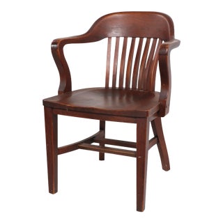 Classic Bank of England Yale Library Jury Chair For Sale