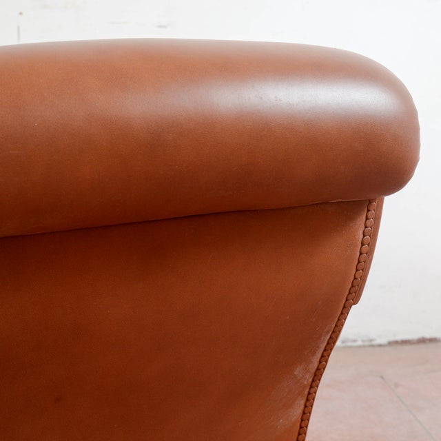 Armchair in Wood and Leather from Poltrona Frau For Sale - Image 17 of 18