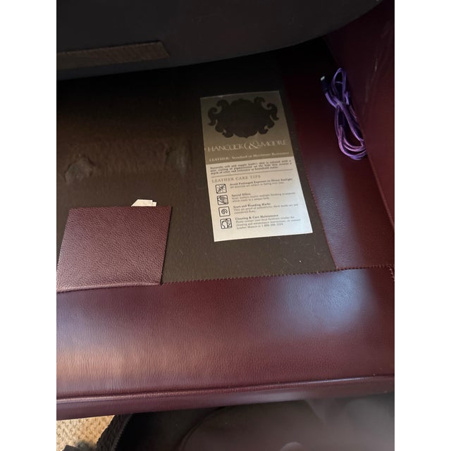 This sofa sat in our living room for years. It’s been lightly used and looks almost new still. It is a bench-made Hancock...