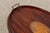 English Edwardian Inlaid Mahogany Oval Tray Table For Sale - Image 9 of 15