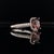 Diamond Sapphire Ring 18k Gold WG Women 3.027 TCW Certified For Sale In New York - Image 6 of 12