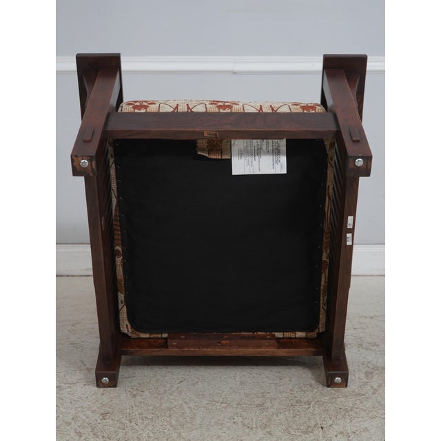 Stickley Mission Oak Reclining Morris Chair For Sale - Image 15 of 18