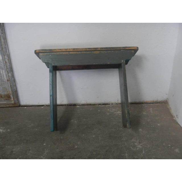 Fir Wood Bench, 1970 For Sale - Image 4 of 8