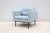 Blue Contemporary Andreu World and Gensler Design Element Lounge Chair For Sale - Image 8 of 18