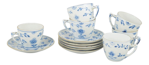 20th Century Kipling Coffee Cups with Saucers from Bing & Grøndahl, Set of 12