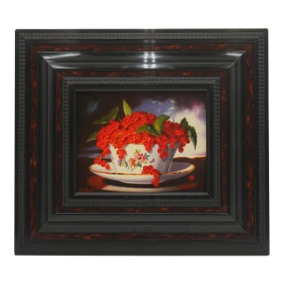 p.devaud Oil on Canvas Still Life Painting Art - Signed For Sale