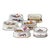 White Porcelain Salt Shakers from Vista Alegre, Set of 6 For Sale - Image 8 of 8