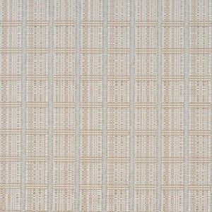 Schumacher Skyline Plaid Fabric In Stone