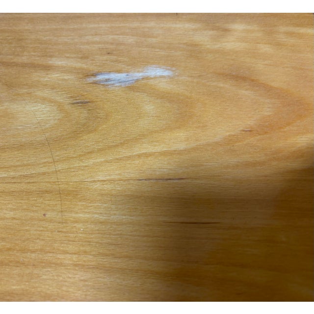 Brown MCM Drop Leaf Table by Kapsukas Furniture Lithuania For Sale - Image 8 of 9