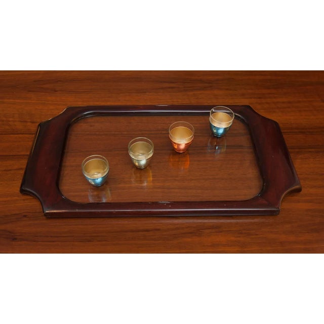 Italian Bar Cart by Cesare Lacca, 1950s For Sale - Image 9 of 10