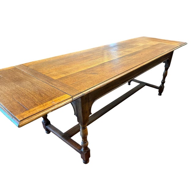 French 19th Century Desk/Table With Drop Leaves For Sale - Image 11 of 12