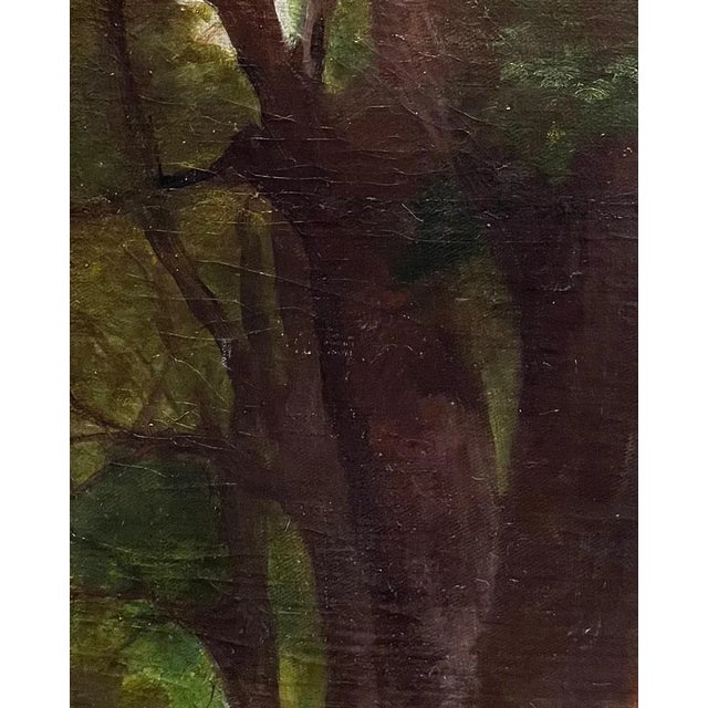 Constantino Sereno, Young Lady and Governess, Oil on Board, 1875 For Sale - Image 10 of 16