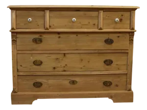 Wilhelminian Wooden Chest of Drawers