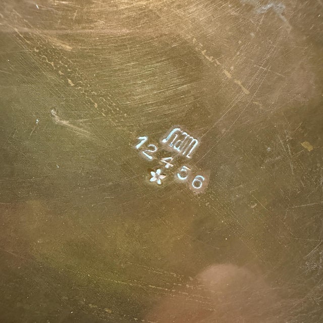 Art Deco Watering Can Manufactured by Siam Copper Pitcher For Sale - Image 12 of 13