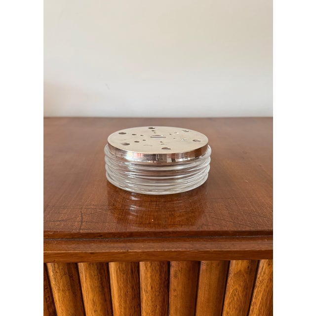 1970s Space Age "Onde" Series Crystal Ashtray / Sauce Server, Sergio Asti, Arnolfo Di Cambio Italy Ca. 1970 For Sale - Image 5 of 10