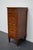Very nice French oak filing cabinet with two small and two large drawers with brass hardware. It is very well made and in...