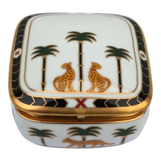 Rare 1990's Christian Dior Casablanca Music Box For Sale