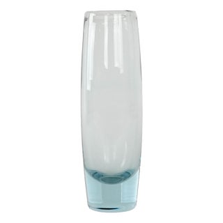 Vintage Danish Glass Vase by Per Lütken for Holmegaard, 1950s For Sale