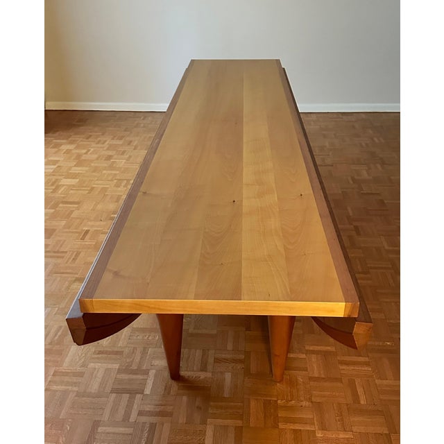 Oval Modern Dining Table, "Affusoalato" By Adolfo Natalini For Driade For Sale - Image 10 of 11