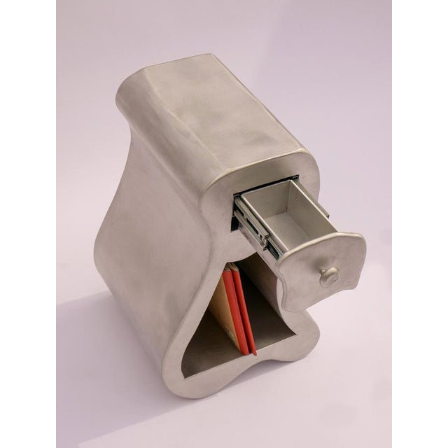 Contemporary Reality Bedside Table by Six Dots Design For Sale - Image 3 of 5