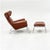 Bone Hans J Wegner Ox Chair and an Ottoman for Erik Jørgensen Denmark For Sale - Image 7 of 14