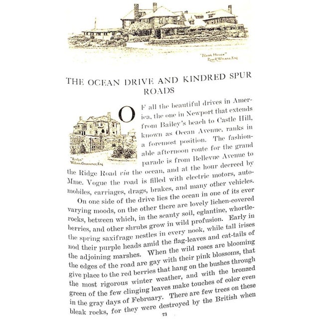 "Newport: Our Social Capital" 1905 Van Rensselaer, Mrs. John King For Sale - Image 4 of 12