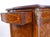 Wood Antique English Marquetry Side Table with Brass For Sale - Image 7 of 12