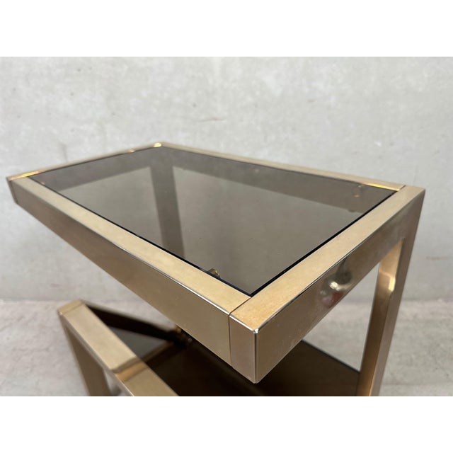Vintage Side Table from Belgo Chrome, 1970s For Sale - Image 10 of 13