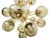 Not Yet Made - Made To Order 21st Century Diciotto Polished Brass Smoky Bubbles Murano Sputnik Chandelier by Fabio LTD For Sale - Image 5 of 6