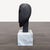 Abstract Modern Abstract Face Sculpture on Marble Base For Sale - Image 3 of 7