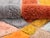 Bold Multicolor Geometric Hand-Knotted Wool Rug | 12'4" X 8'11" | One of a Kind For Sale - Image 6 of 8