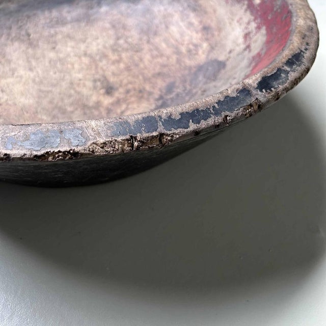 Meiji Period Wooden Dough Bowl, Japan, 1912 For Sale - Image 16 of 17