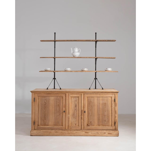 Pine Display Cabinet For Sale - Image 10 of 14