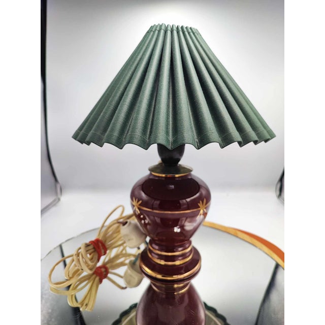 Vintage Ceramic Table Lamp, 1970s For Sale - Image 6 of 6