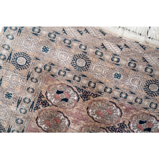 1960s, Handmade Vintage Afghan Baluch Rug 4.1' X 6.5' For Sale - Image 14 of 15