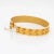 This is part of Chairish’s Fine Jewelry assortment. Stylish vintage Nefertiti bracelet crafted in 18k yellow gold. The...