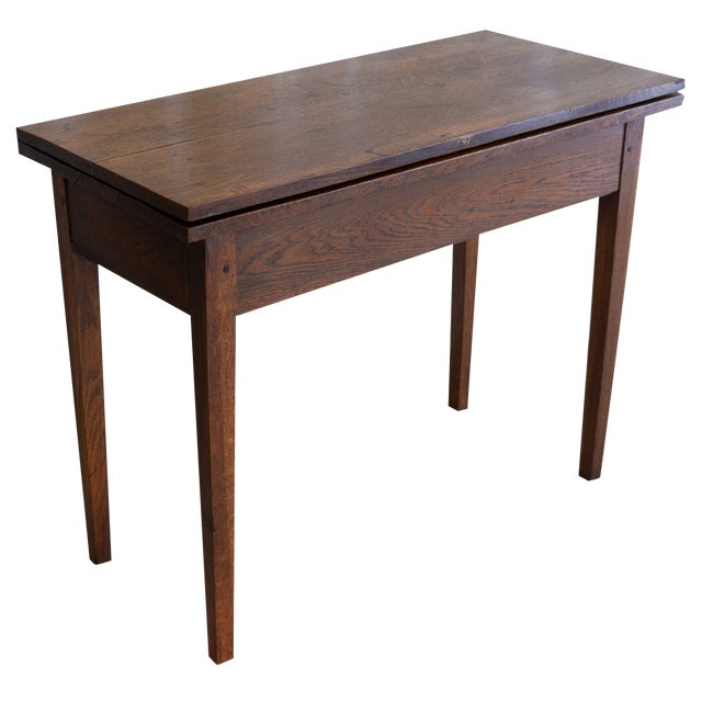 Danish Console Table in Oak, 1800s For Sale