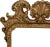 19th Century English Georgian Style Giltwood Shell Mirror For Sale - Image 5 of 8