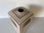 1980s Vintage Postmodern Art Deco Style Handmade Geometric Studio Pottery Vase For Sale - Image 4 of 12
